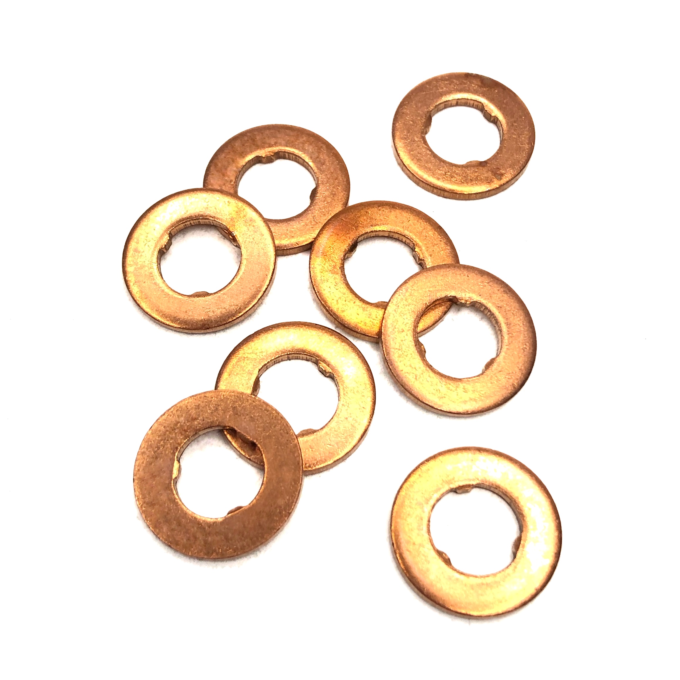 Podkładka termiczna wtryskiwacza Bosch Piezo F00VP01009. Podkładka pod wtryskiwacze 0445116(7).. . Wymiary : 13,8 x 7,3 x 2